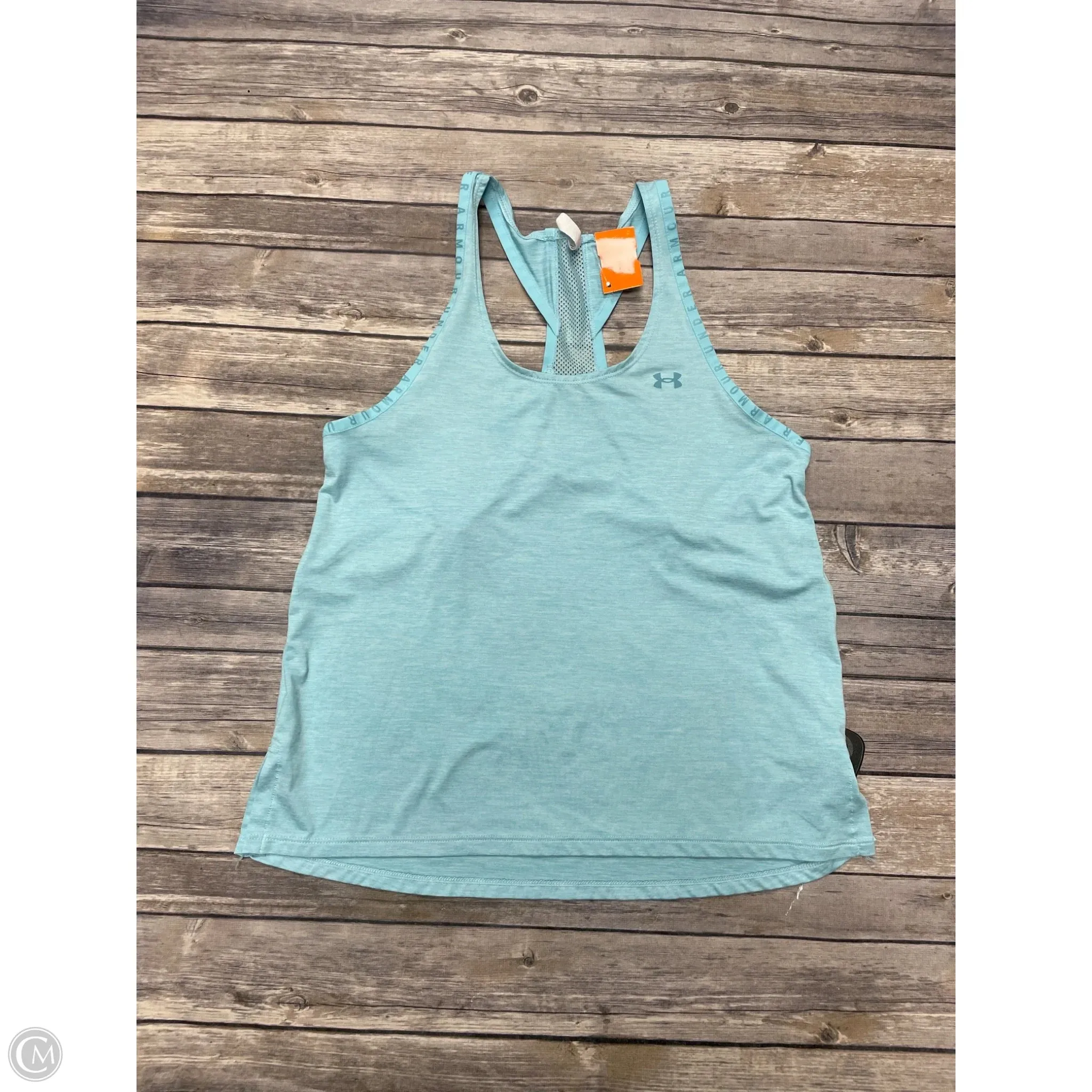 Athletic Tank Top By Under Armour In Blue, Size: S