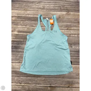 Athletic Tank Top By Under Armour In Blue, Size: S