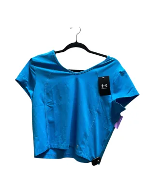 Athletic Top Short Sleeve By Under Armour  Size: Xl