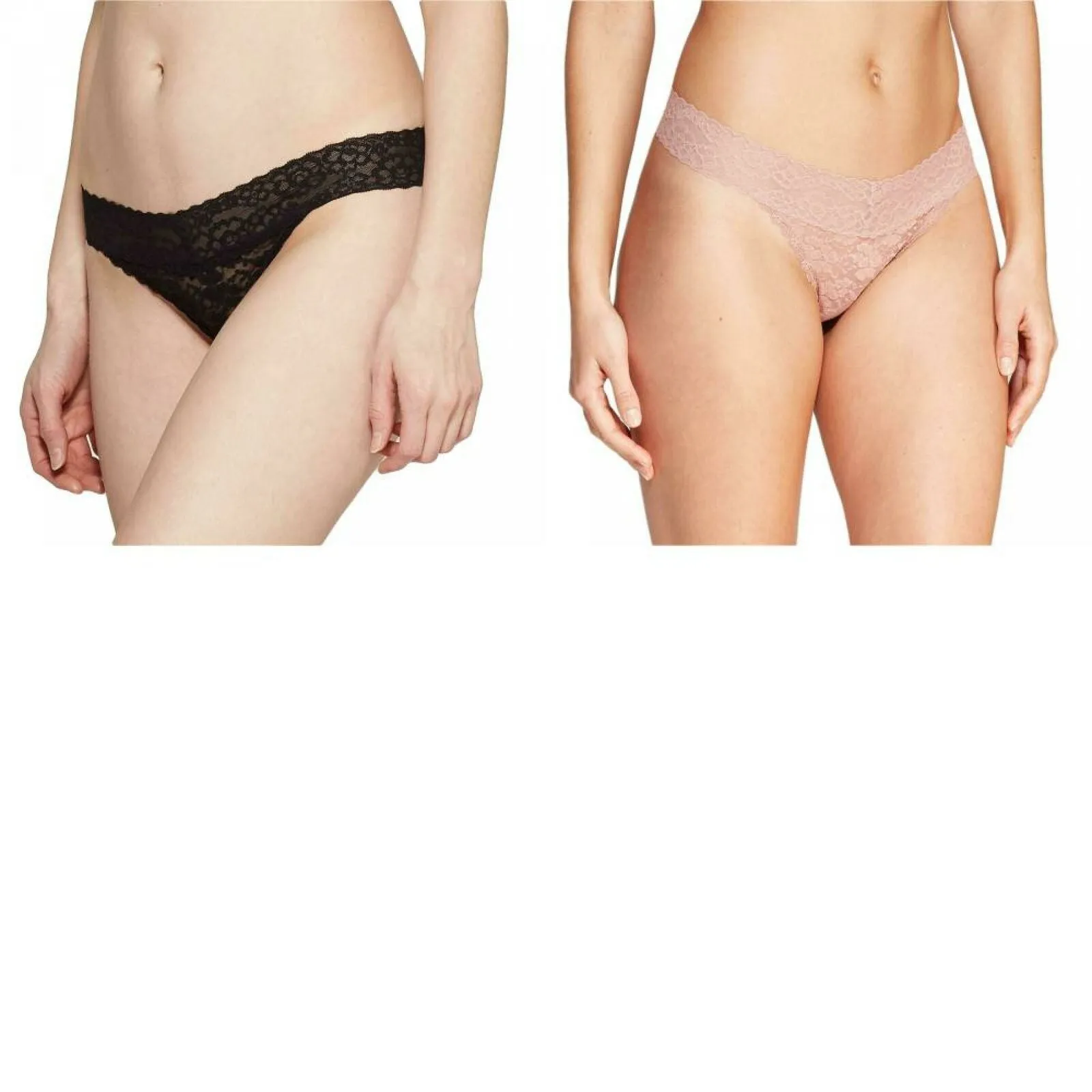 Auden Women's All Over Lace Thong Panties
