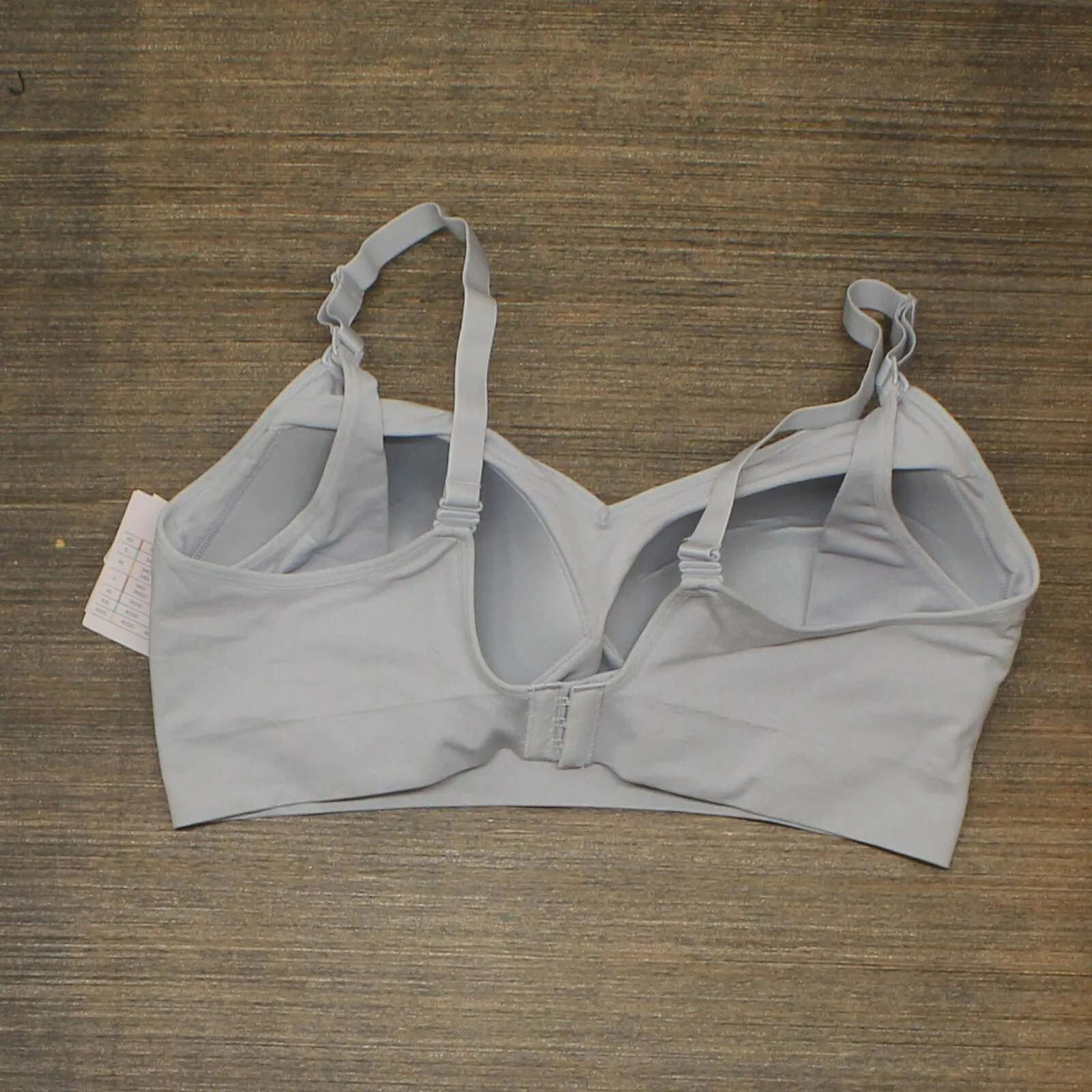Auden Women's Nursing Seamless Bra 81408749 Chai Gray XL