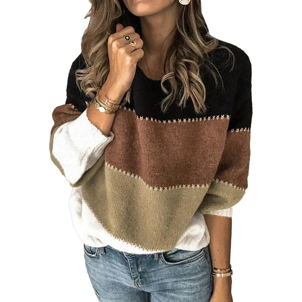Aurora –Vibrant Women's Knitted Sweater