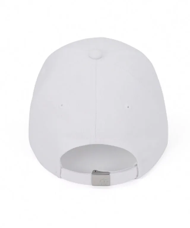 AVEN Cursive Embroidery Ball Cap - White
