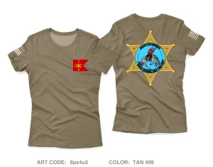 B BTRY, 108th ADA BDE Core Women's SS Performance Tee - 6pz4u3
