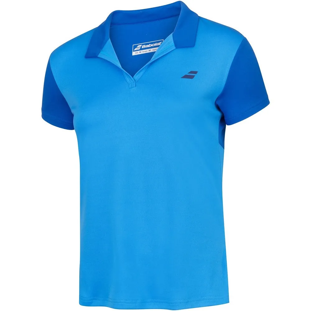 Babolat Women's Play Polo (Blue Aster)