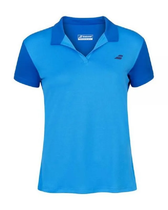 Babolat Women's Play Polo (Blue Aster)