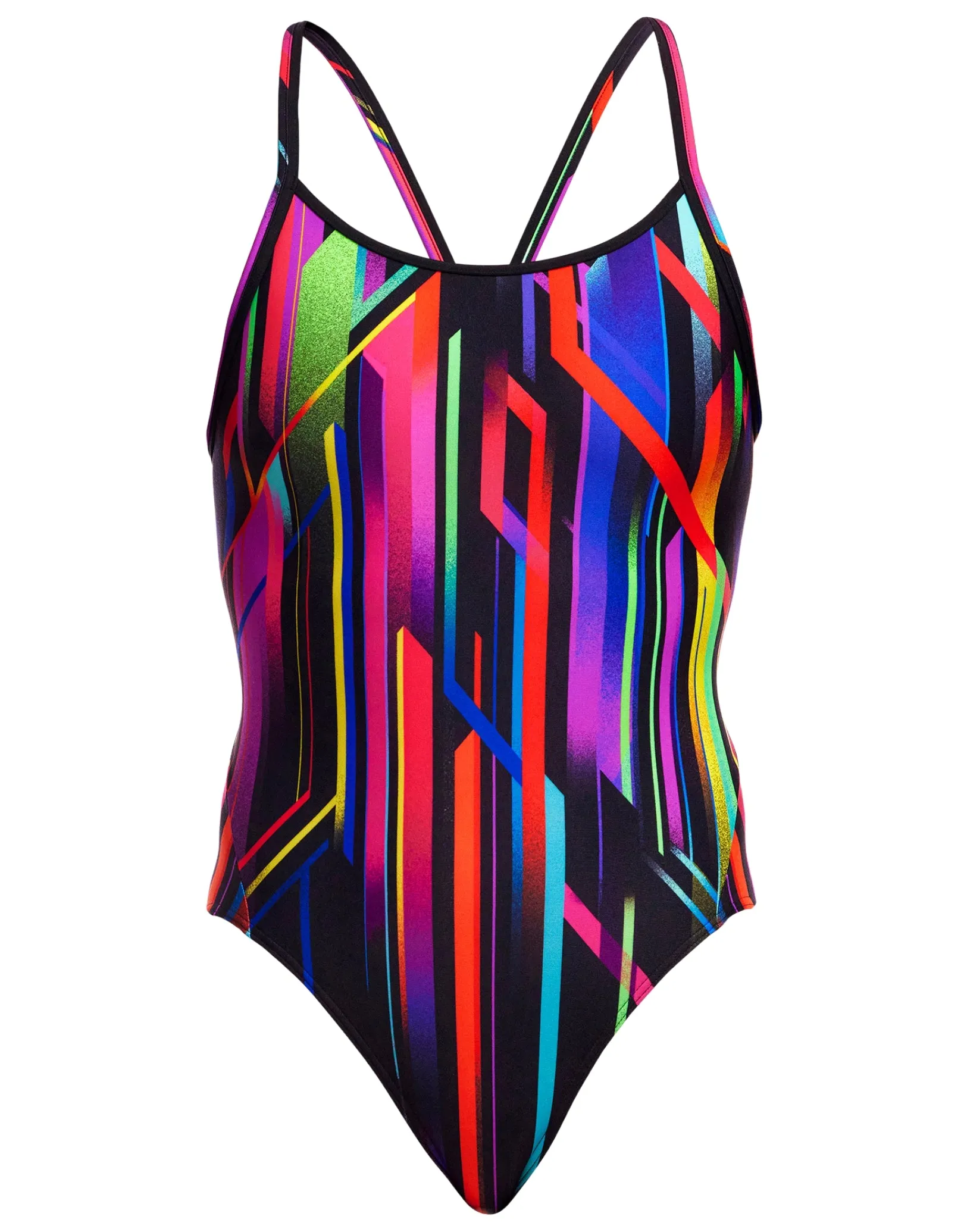 Baby Beamer Diamond Back Swimsuit - Black/Multi