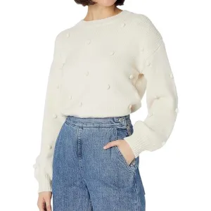 BB DAKOTA Women's Bobble Yum Cream Sweater, Women's Small, NWT