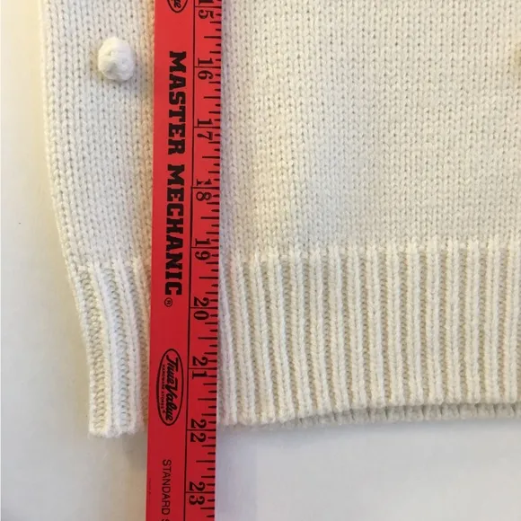 BB DAKOTA Women's Bobble Yum Cream Sweater, Women's Small, NWT