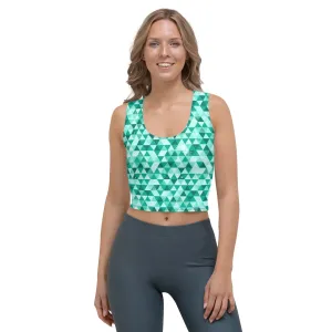 Be Extra! Green Angie Crop Top