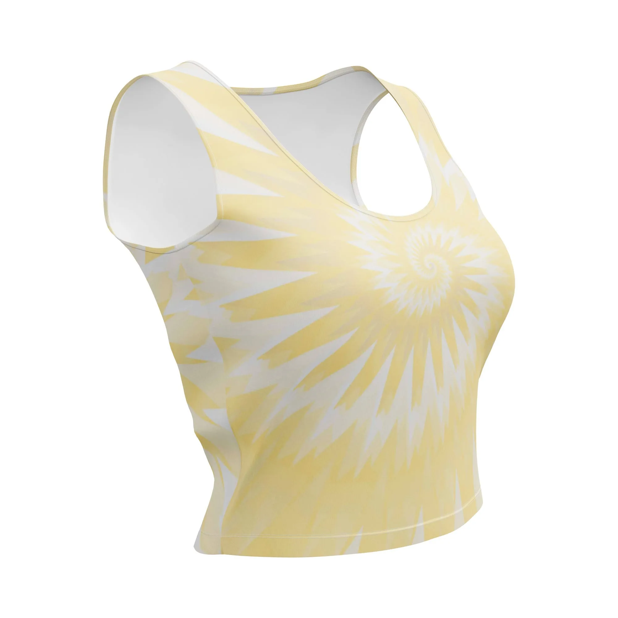 Be Extra! Silky Sun Tie-Dye Crop Top