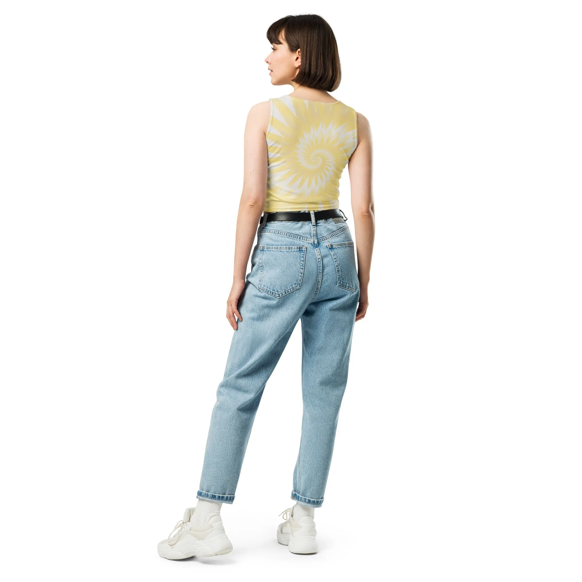 Be Extra! Silky Sun Tie-Dye Crop Top