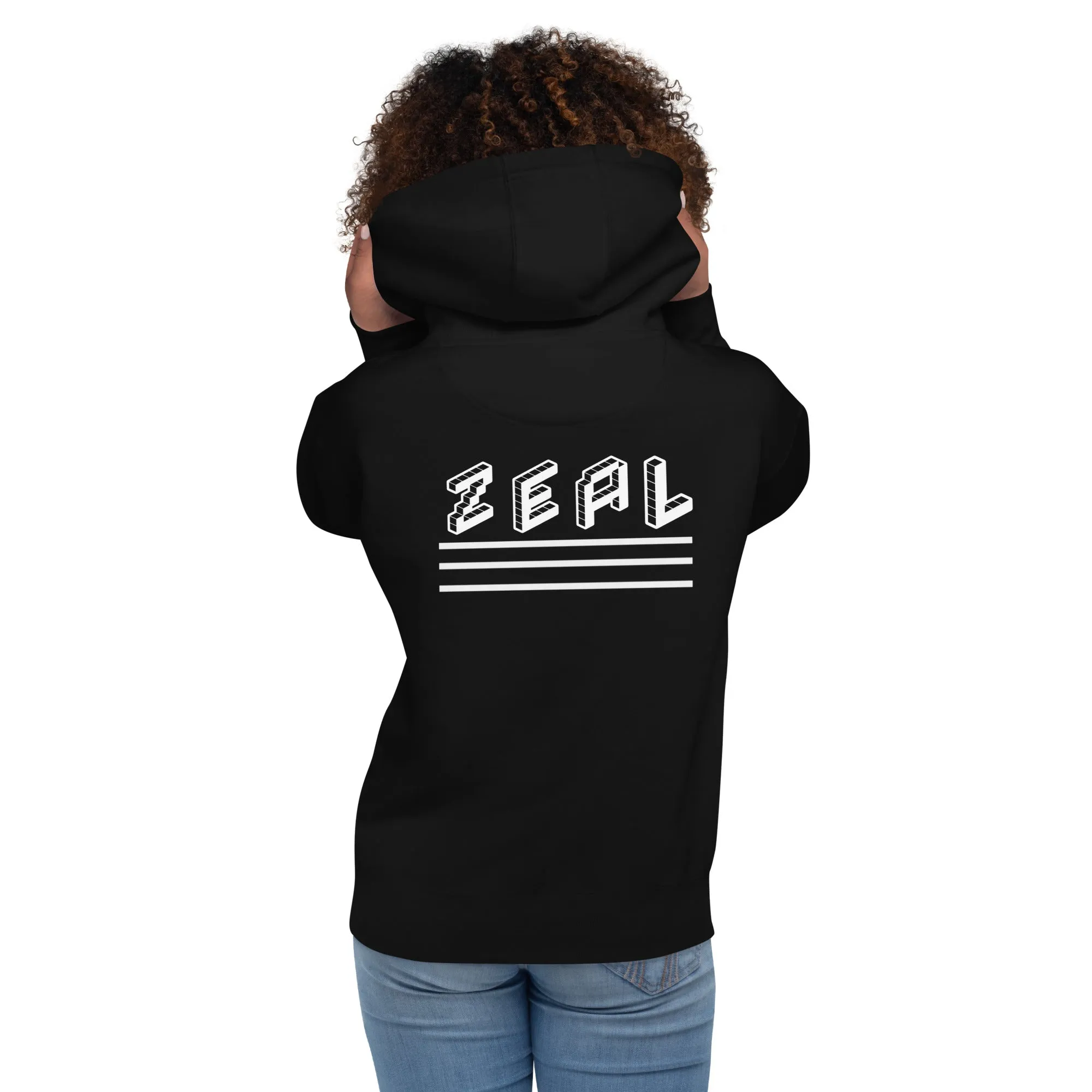 Black And White Hoodie