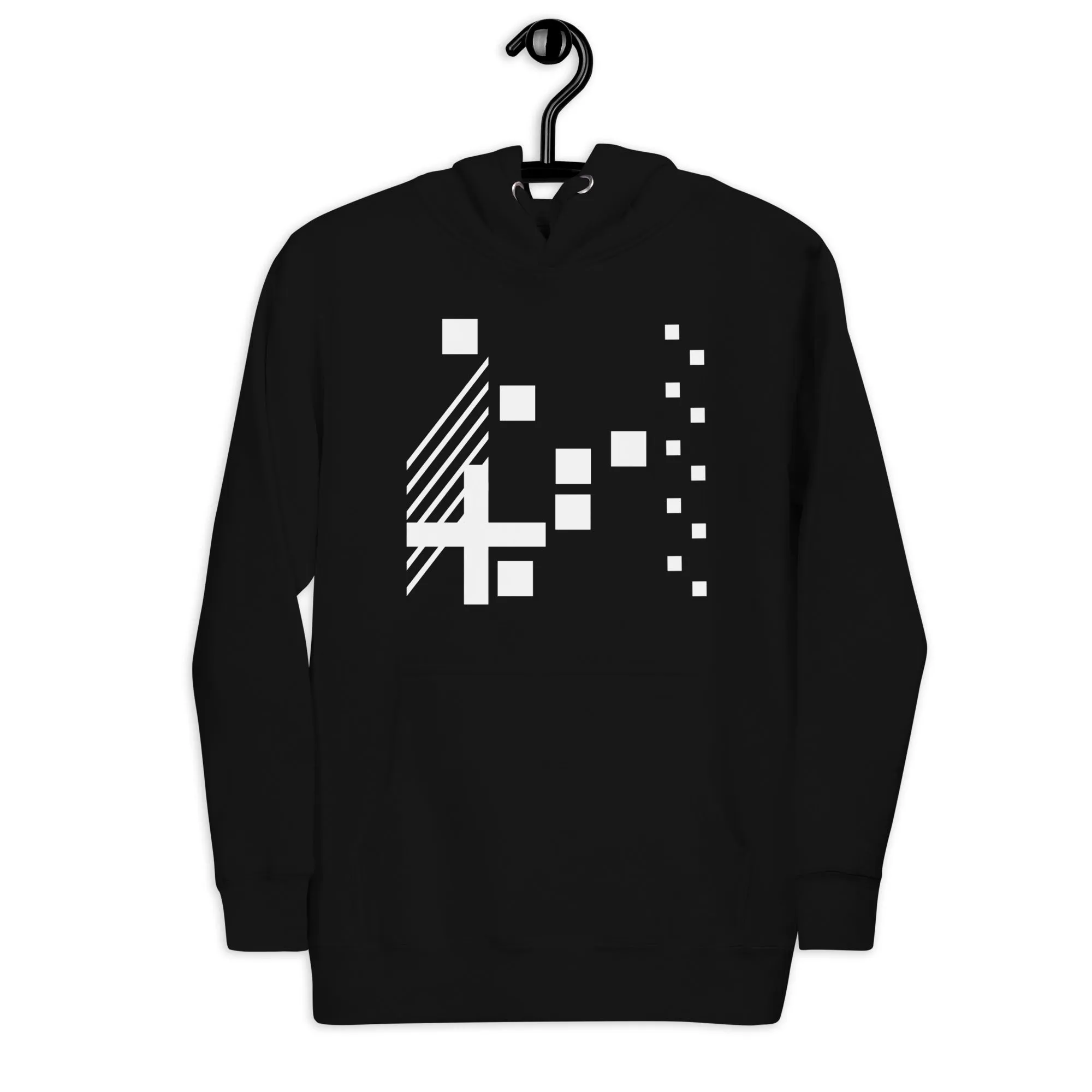 Black And White Hoodie