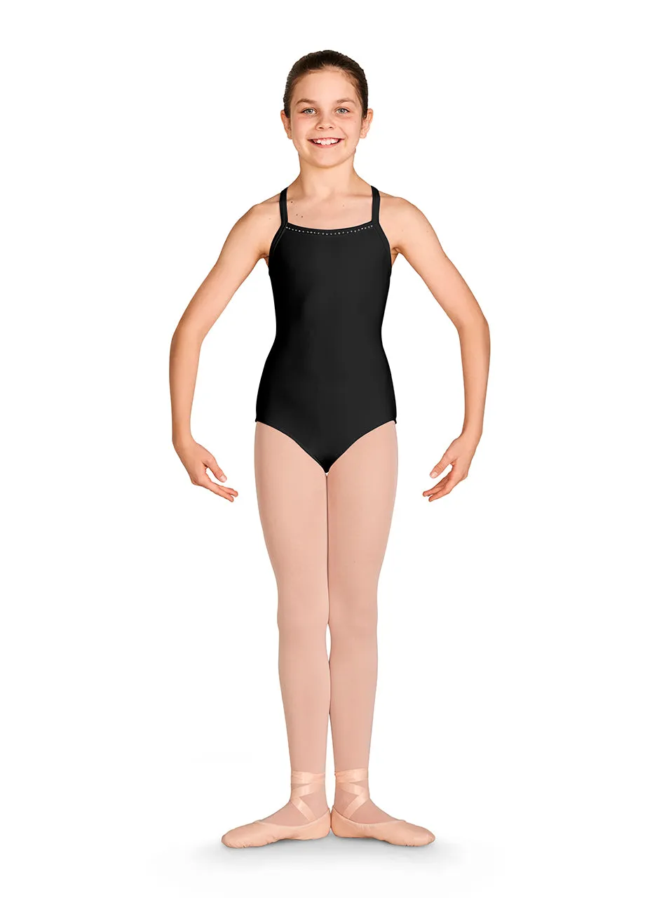 Bloch CL2975 Laila Diamante Camisole Girls Leotard