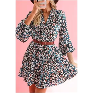 Blue Leopard Print Dress: Roar-some & Ready for Trouble from Needful Things 😈