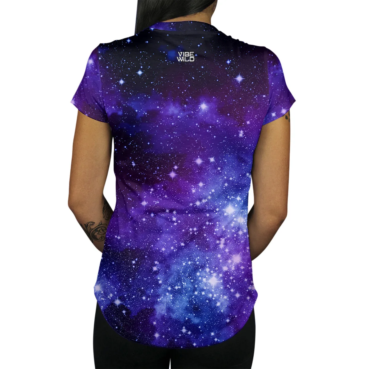 Blurple Galaxy Vibes Women's Tee