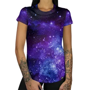 Blurple Galaxy Vibes Women's Tee