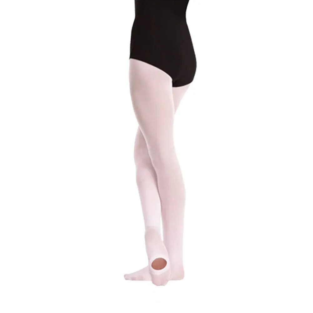 Body Wrappers A81 Seamless Convertible (Dance Pink) Tights - Adult