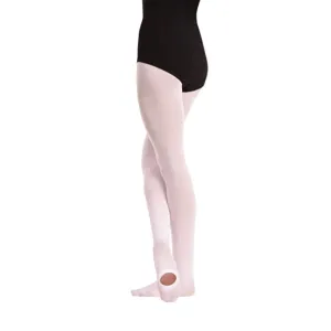 Body Wrappers A81 Seamless Convertible (Dance Pink) Tights - Adult