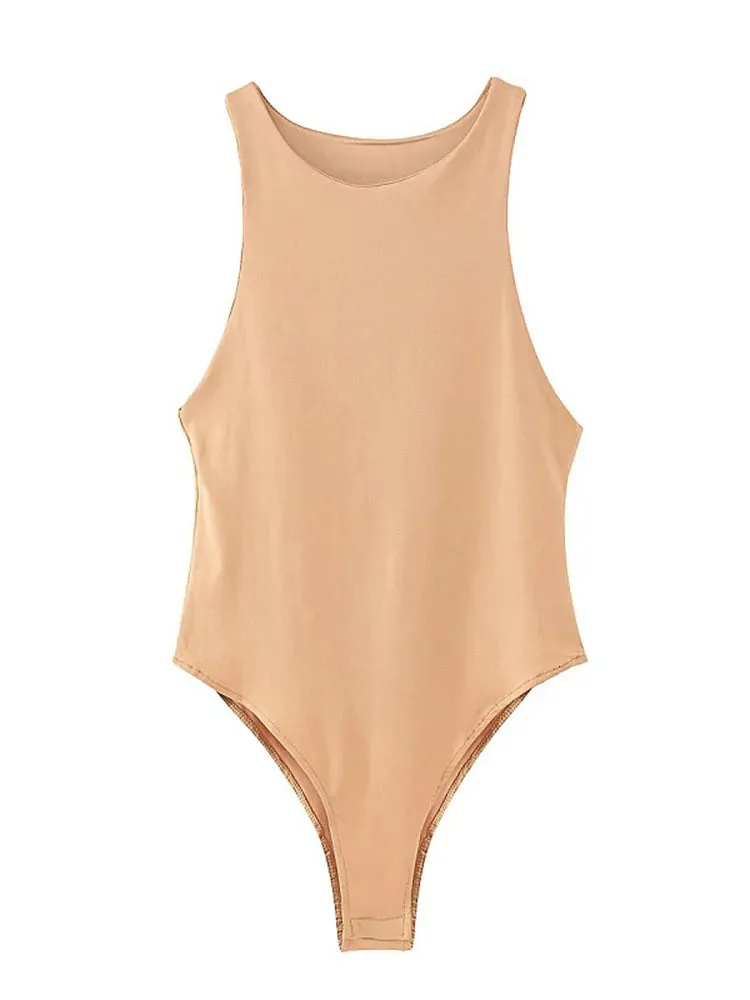 Bodycon Aura™ | Women's Summer Bodysuit | Solid Color, Slim Fit, Casual Style, Available in 8 Colors