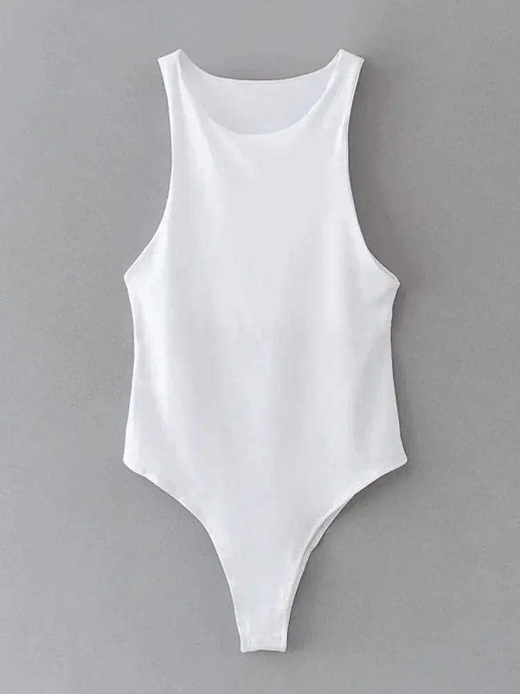 Bodycon Aura™ | Women's Summer Bodysuit | Solid Color, Slim Fit, Casual Style, Available in 8 Colors
