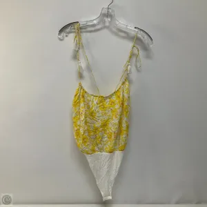 Bodysuit By Free People In Yellow, Size: M