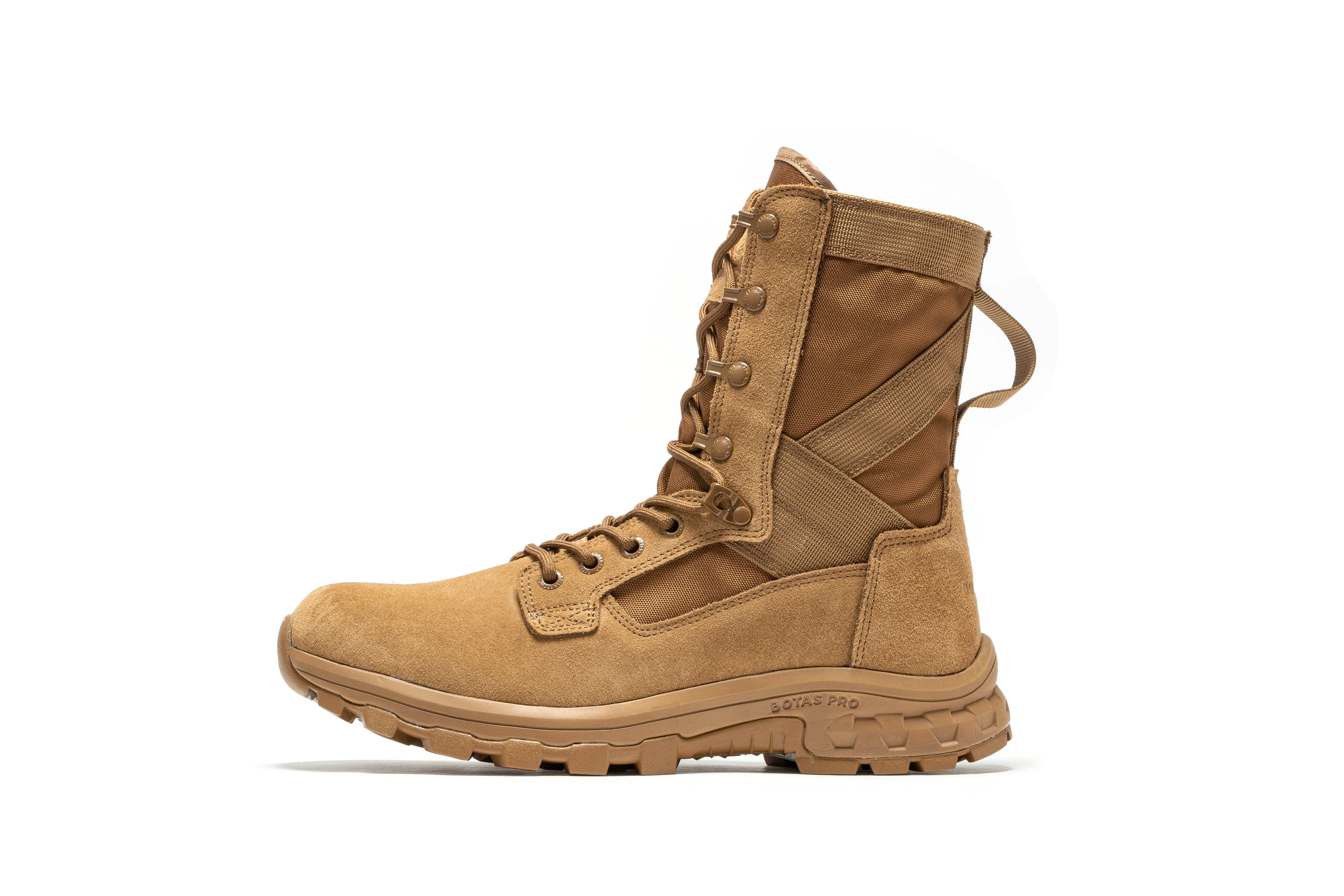 Botas Pro Sand Men's 8 inch Side Zipper Military Tactical Boots BP401