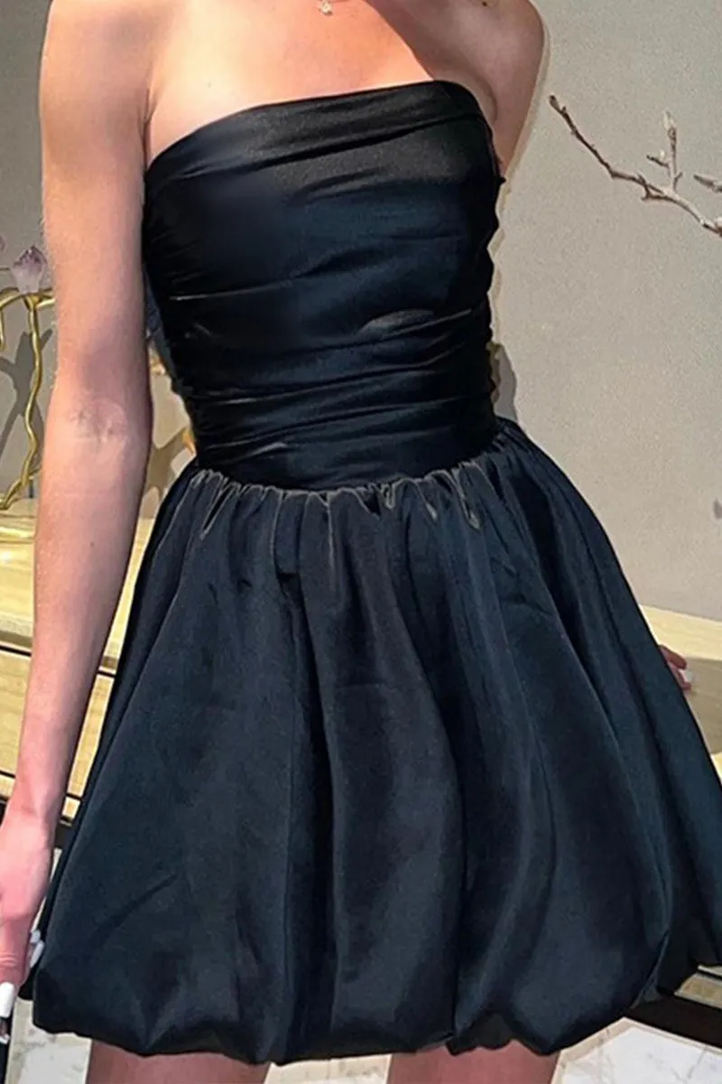 BR3147 Bubble Tube Dress