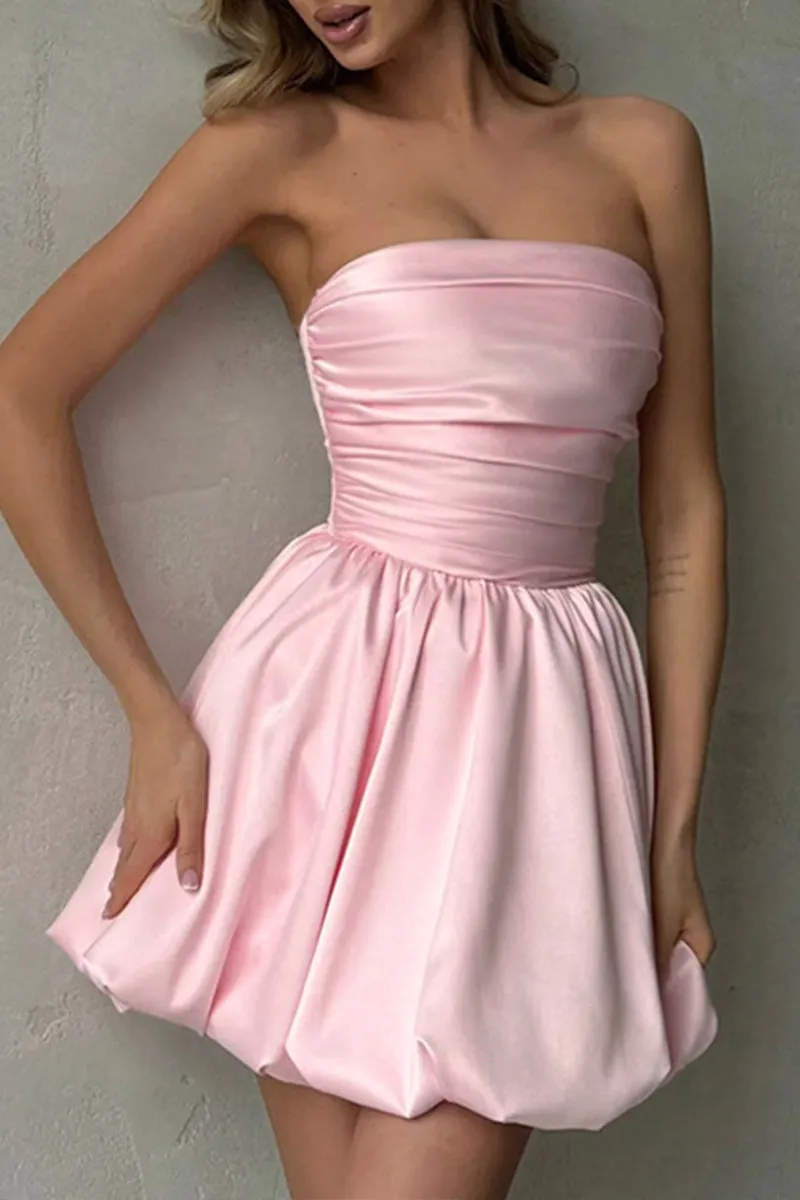 BR3147 Bubble Tube Dress