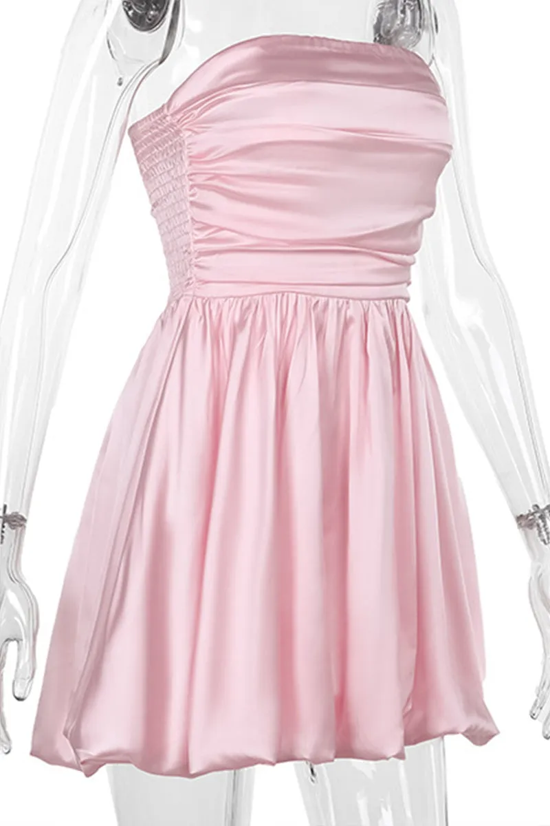 BR3147 Bubble Tube Dress