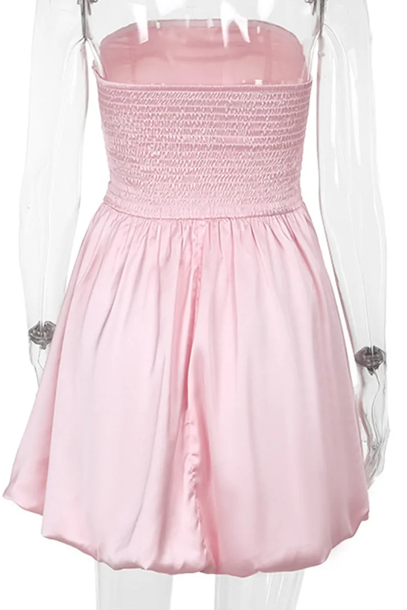 BR3147 Bubble Tube Dress