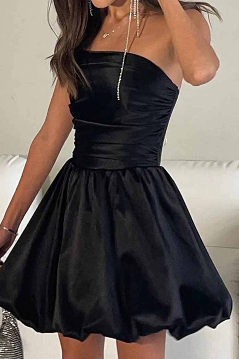 BR3147 Bubble Tube Dress