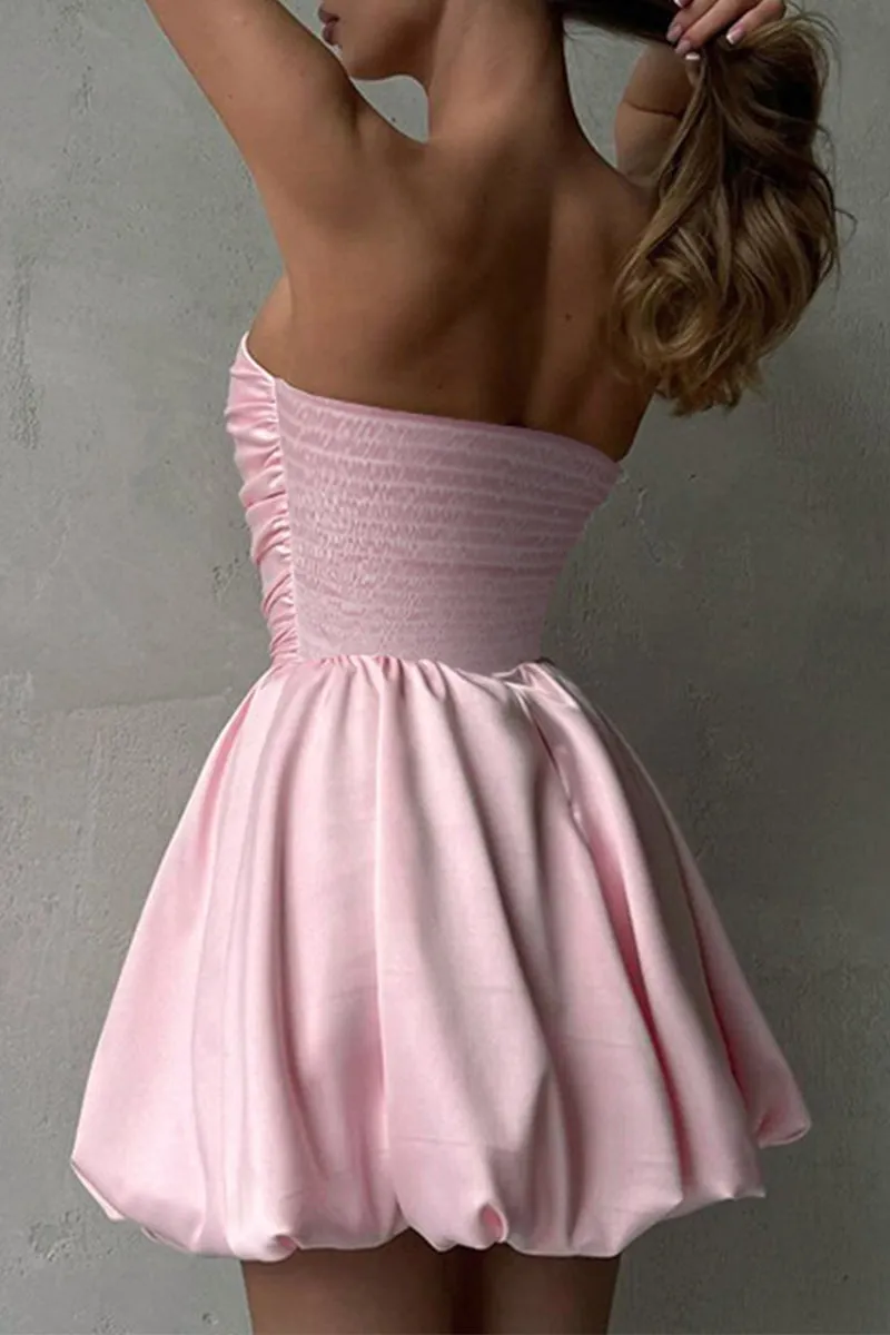 BR3147 Bubble Tube Dress