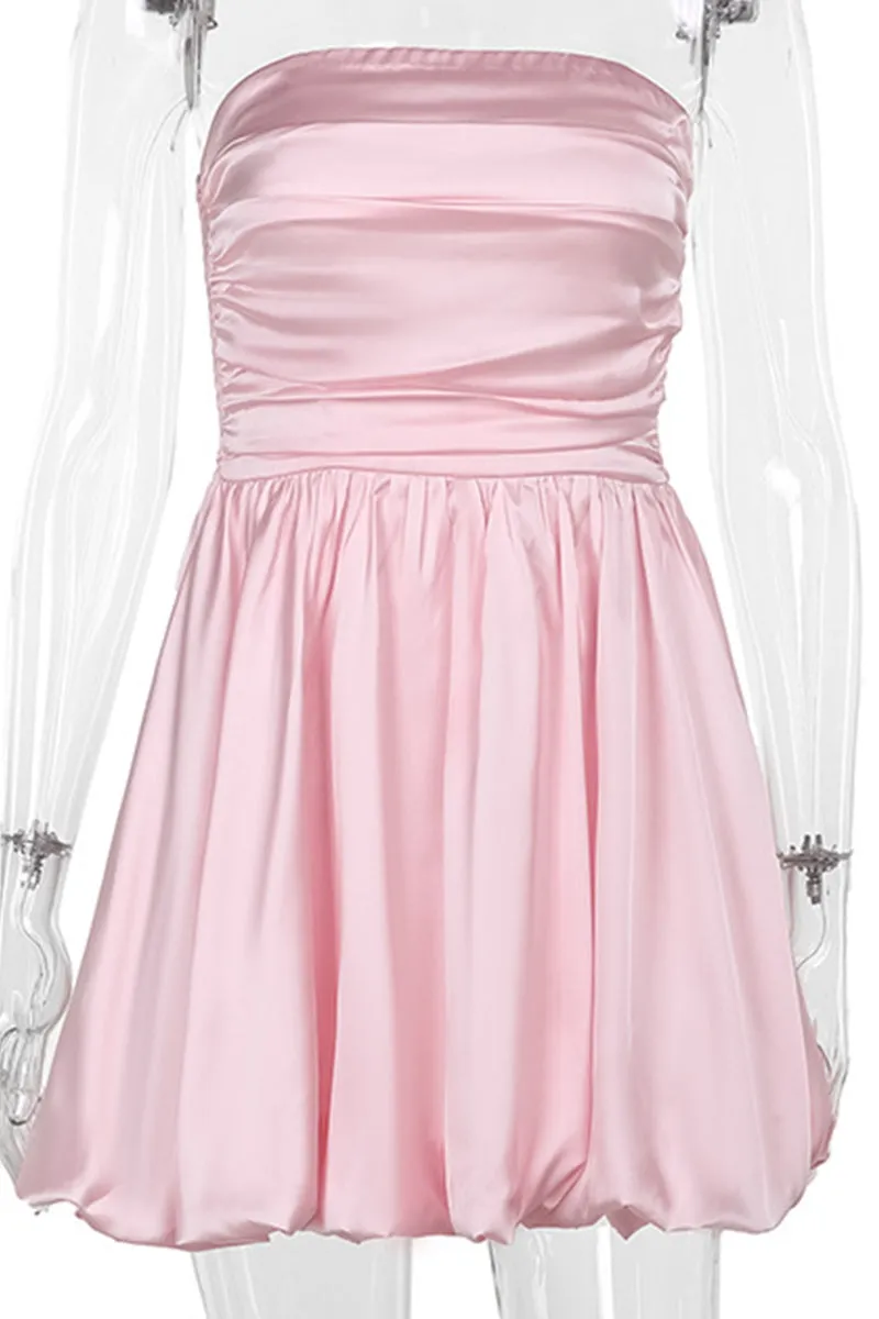 BR3147 Bubble Tube Dress