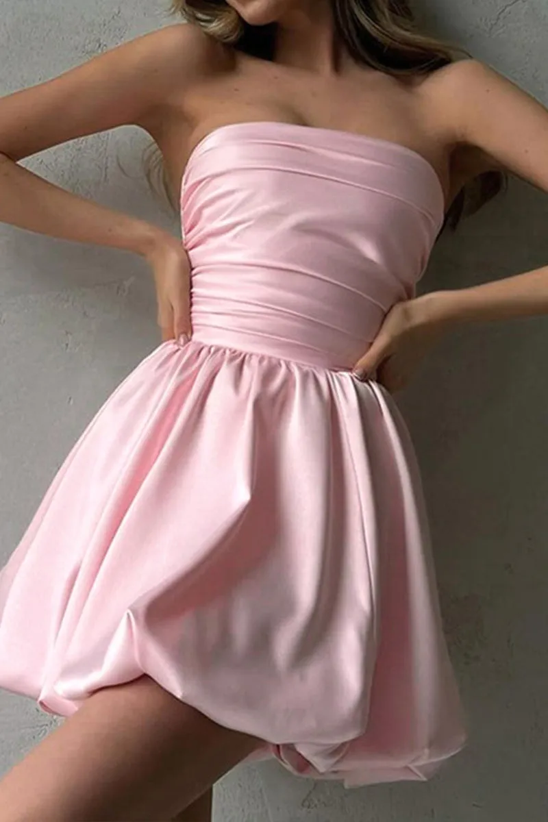 BR3147 Bubble Tube Dress