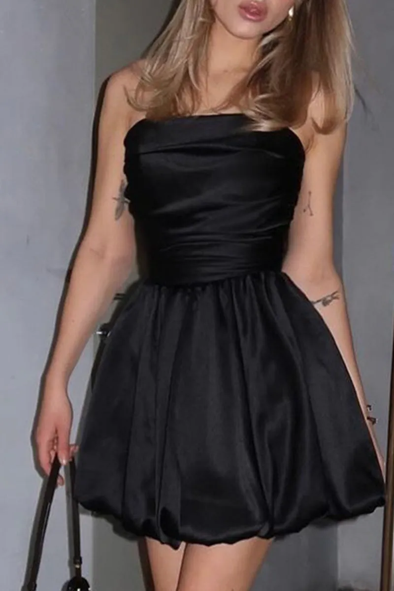 BR3147 Bubble Tube Dress