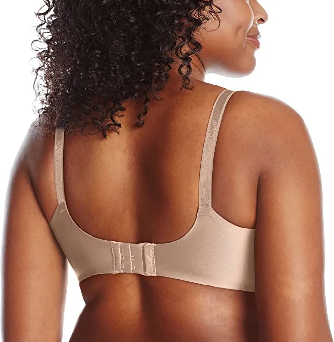 Brand new Olga Women's No Side Effects Underwire Contour Bra, toasted almond, 38DD