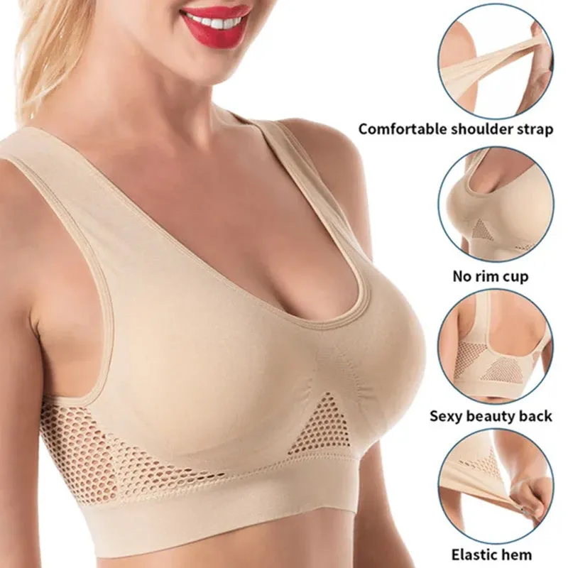 Breathable Cool Liftup Air Bras