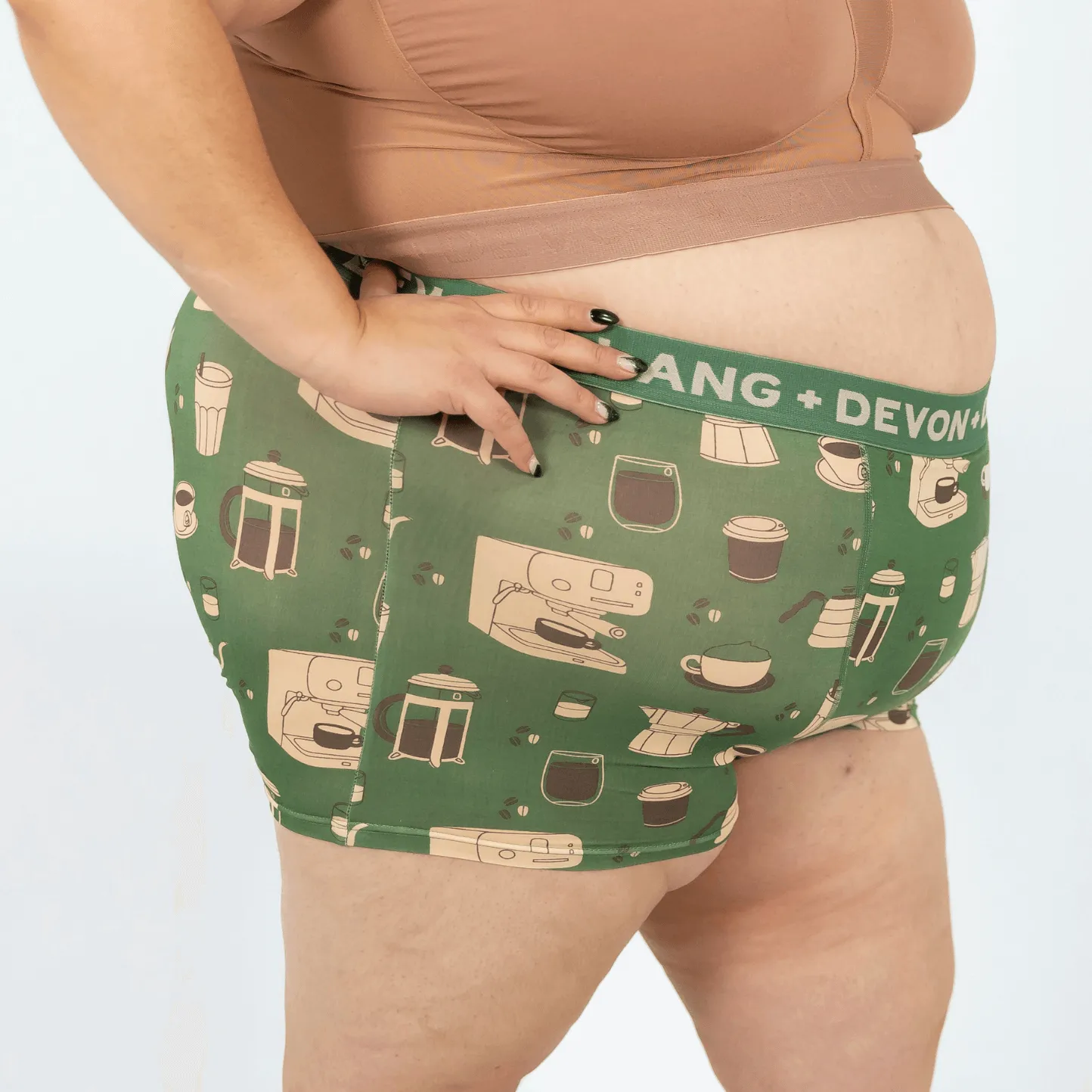 Bria 2.0 Boyshort - Coffee