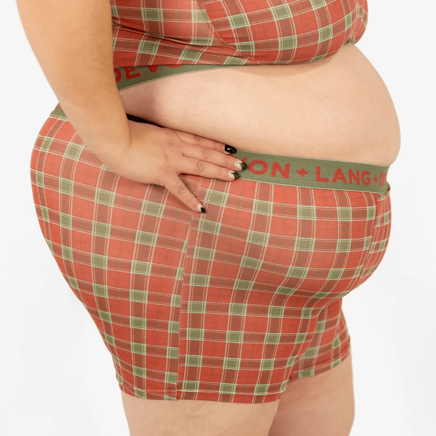 Bria 2.0 Boyshort - Vintage Tartan