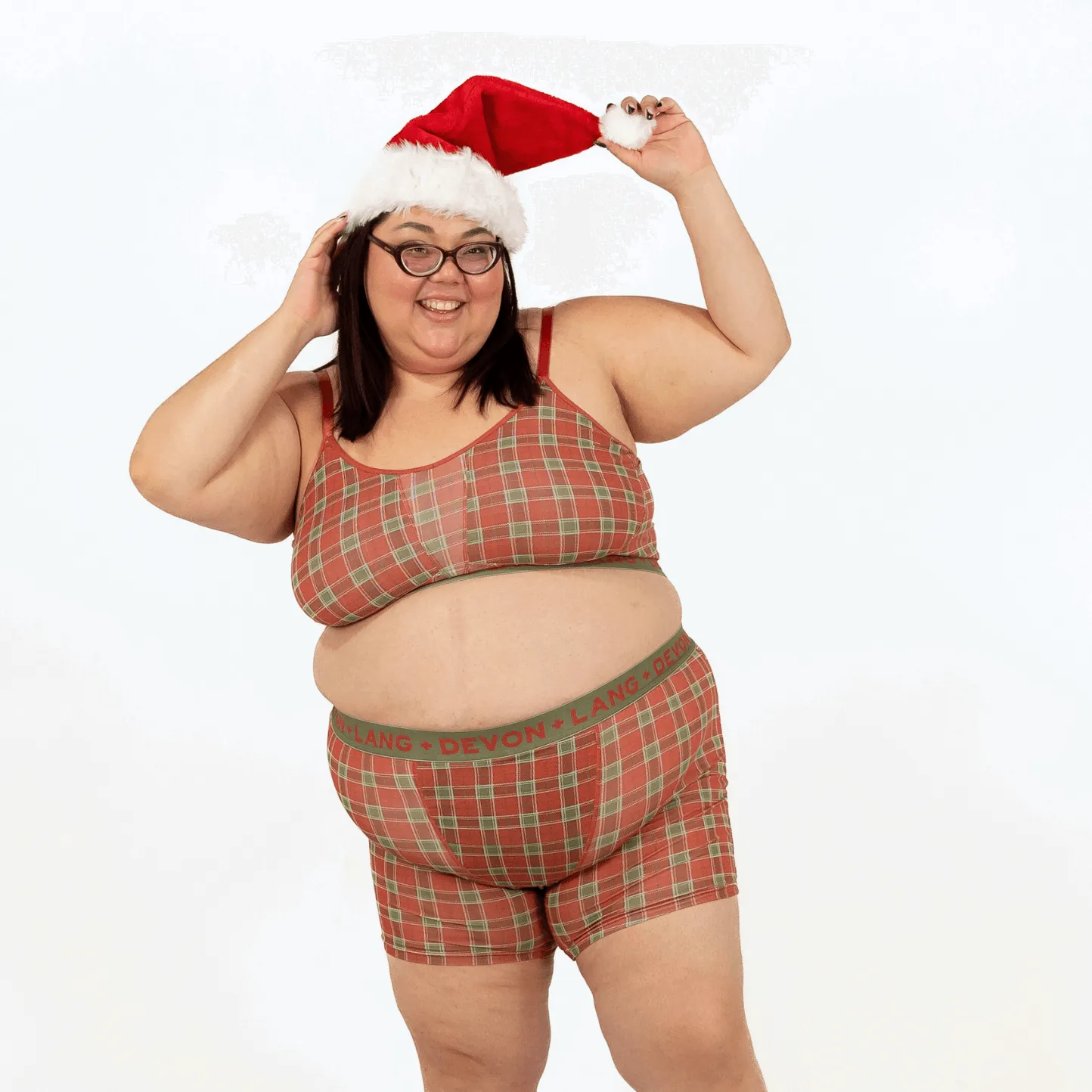 Bria 2.0 Boyshort - Vintage Tartan