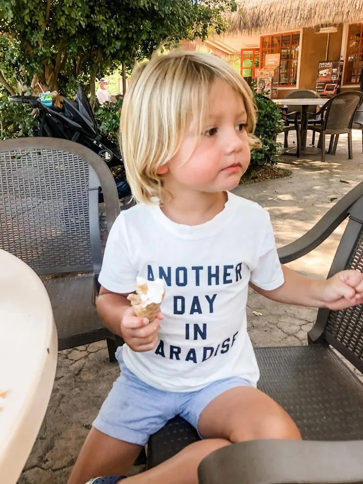 Brokedown Clothing Kid's Another Day in Paradise Tee