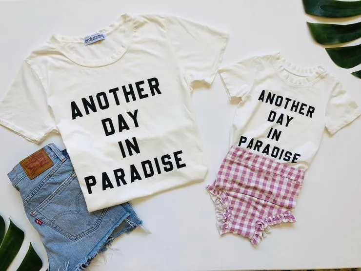 Brokedown Clothing Kid's Another Day in Paradise Tee