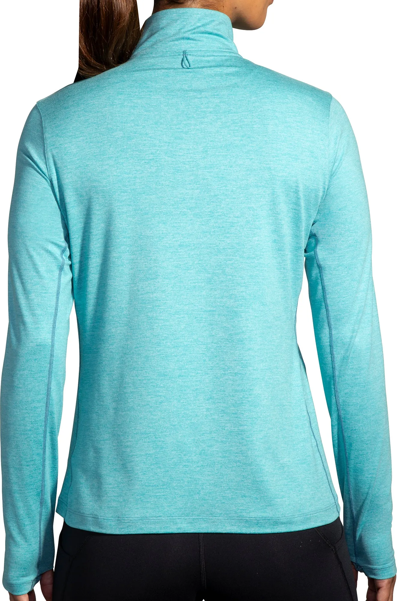 Brooks Dash Half Zip Long Sleeve Womens Running Top - Blue