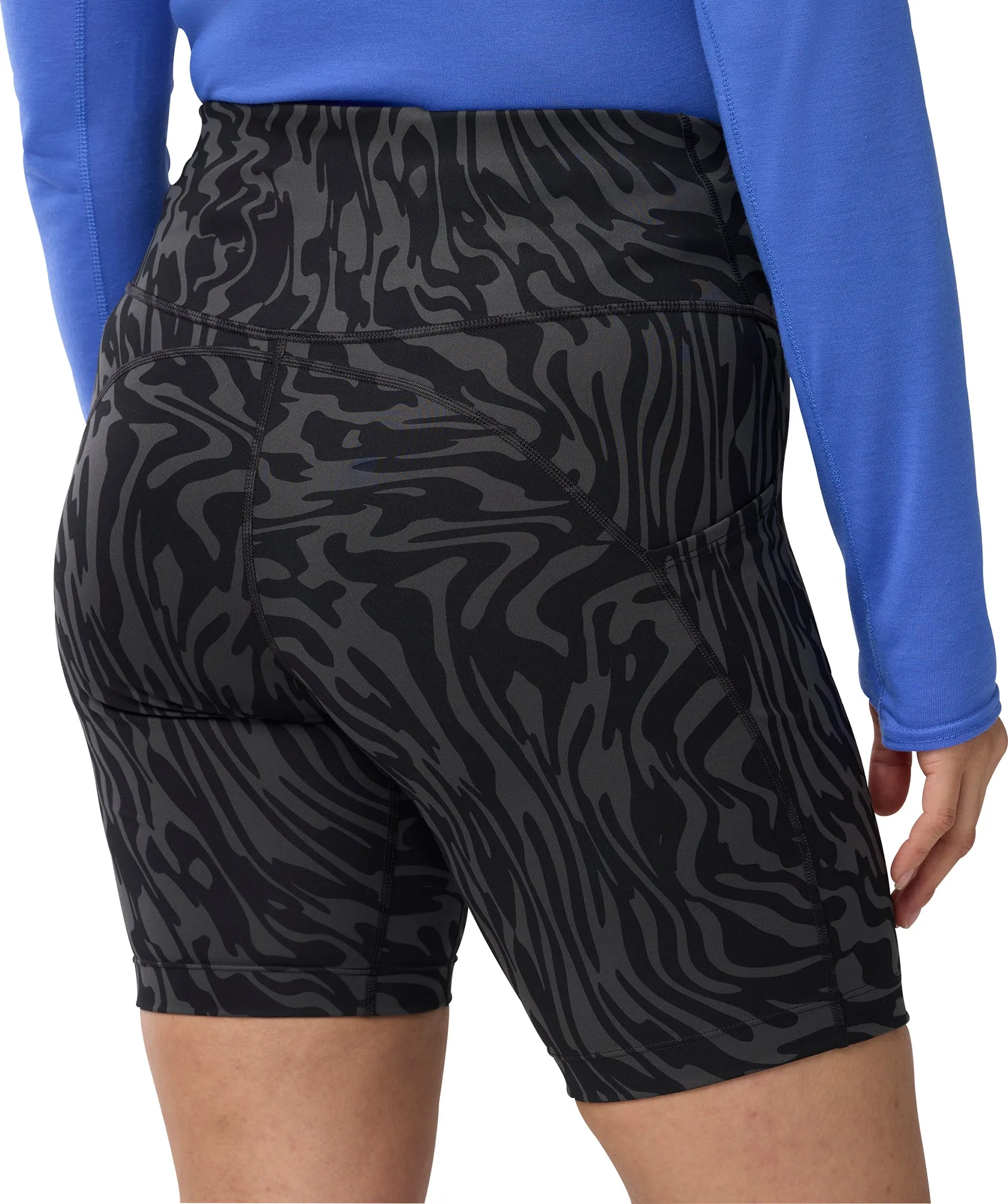 Brooks Spark 8 Inch Womens Short Running Tights - Black