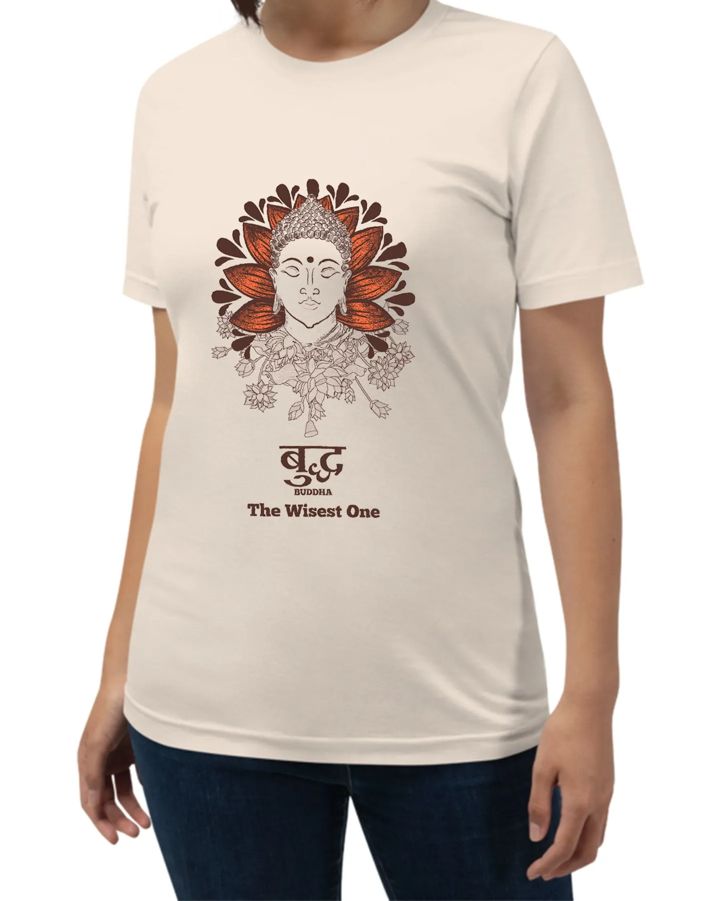 Buddha, Sanskrit T-shirt