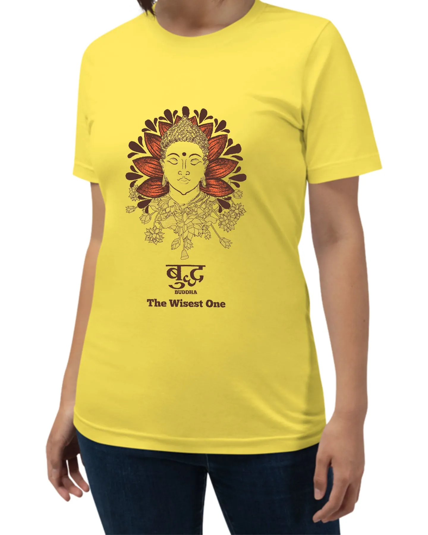 Buddha, Sanskrit T-shirt