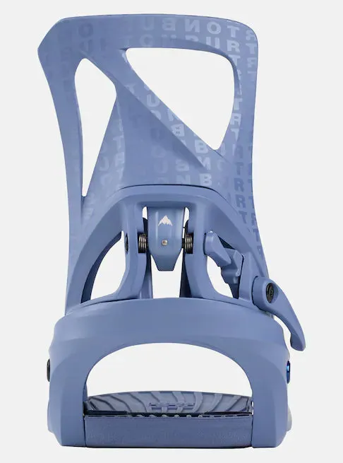 Burton Step On Snowboard Bindings Womens Slate Blue / Logo