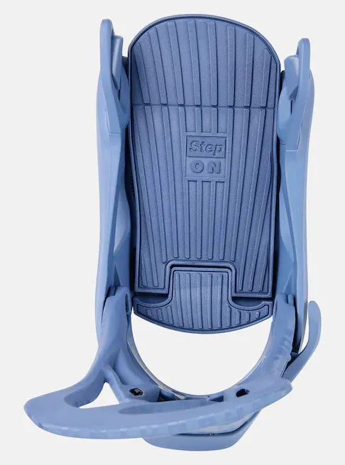 Burton Step On Snowboard Bindings Womens Slate Blue / Logo